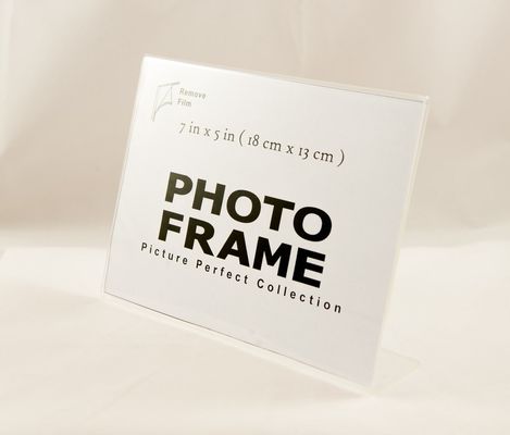 Rectangle Acrylic Photo Display 8x10 Clear Acrylic Self Standing Frame