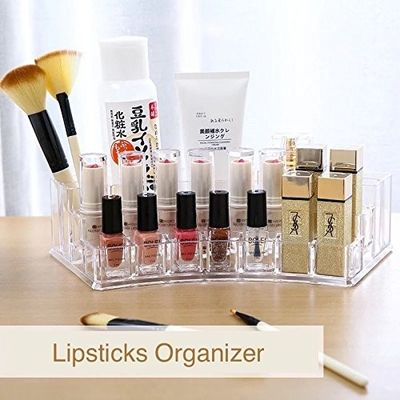 Dustproof Acrylic Cosmetic Storage Box Organizer Private Logo
